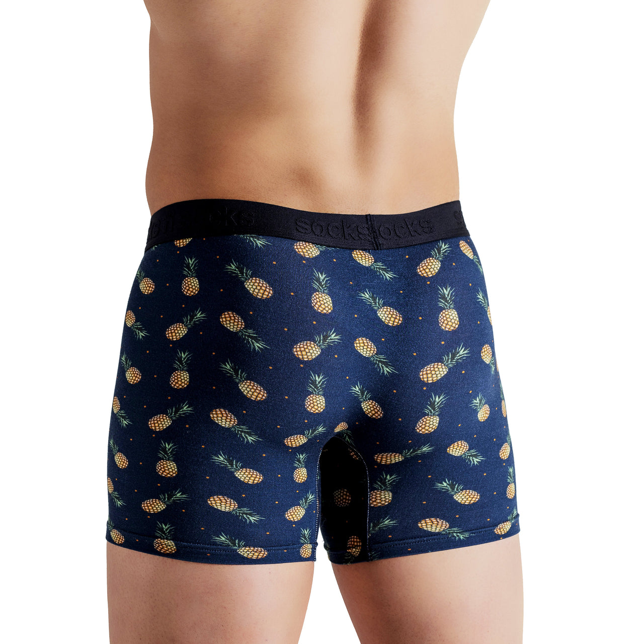 Men's Pineapple Boxer Brief - 1 COLOR -