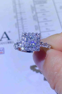 Thumbnail for Adored 1 Carat Moissanite Square Ring