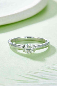 Thumbnail for Moissanite 925 Sterling Silver Solitaire Ring