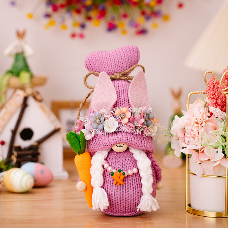 Easter Knit Gnomes - [5-10 DAY DELIVERY] - T - 3 COLORS/TYPES -