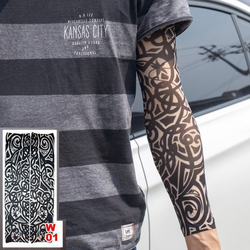 Faux / Temporary Tattoos - Sleeve Tattoos - Full Long Arm Tattoos  - [8 DAY DELIVERY] - 28 DESIGNS -