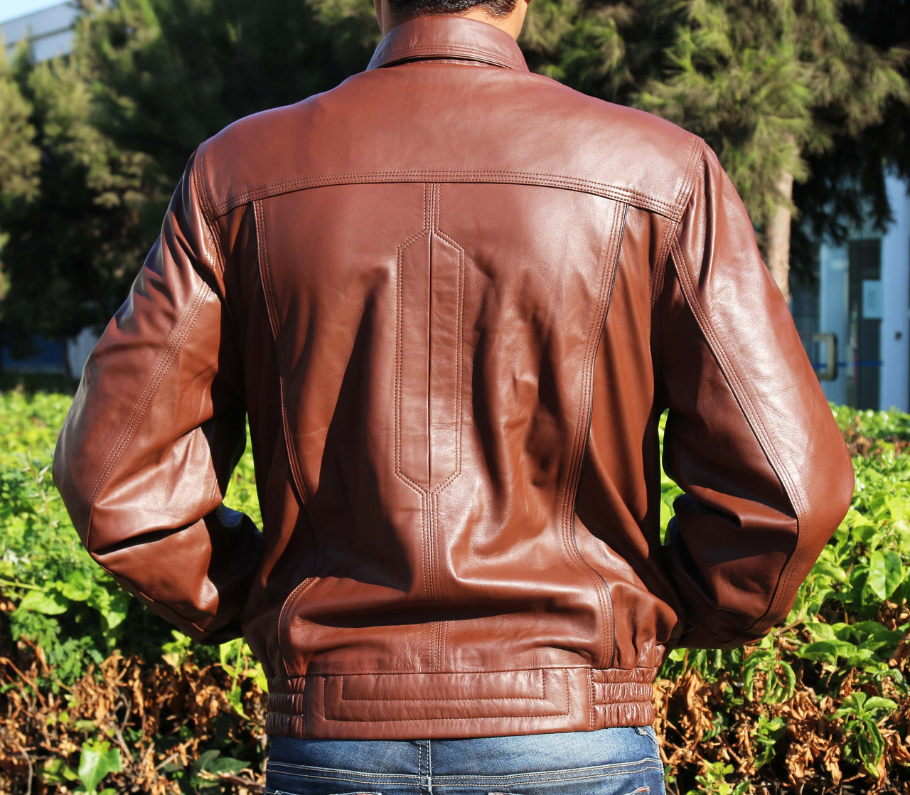 MJ room - Theo - Leather  Jacket  for Men - Leather Genuine - 1 COLOR -