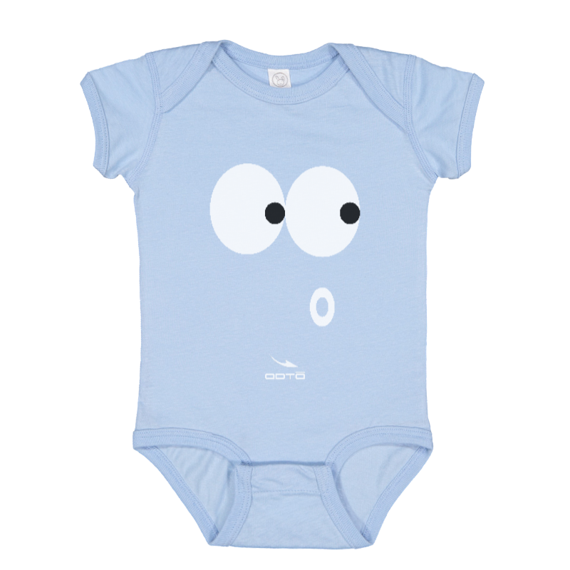 OOTO - EYE SEE - OH OH! - Infant Unisex Premium Soft Cotton Bodysuit - 6 / 24 MOS - 4 COLORS -