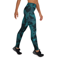 Thumbnail for FYC - Women's All Day Comfort Yoga Night Camo Full Length Leggings - 1 COLOR -