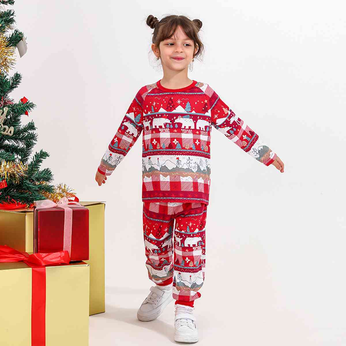 KIDS Printed Top and Pants Set - T -