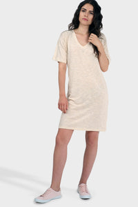 Thumbnail for 337 BRAND - Mika T-Shirt Dress - 1 COLOR -