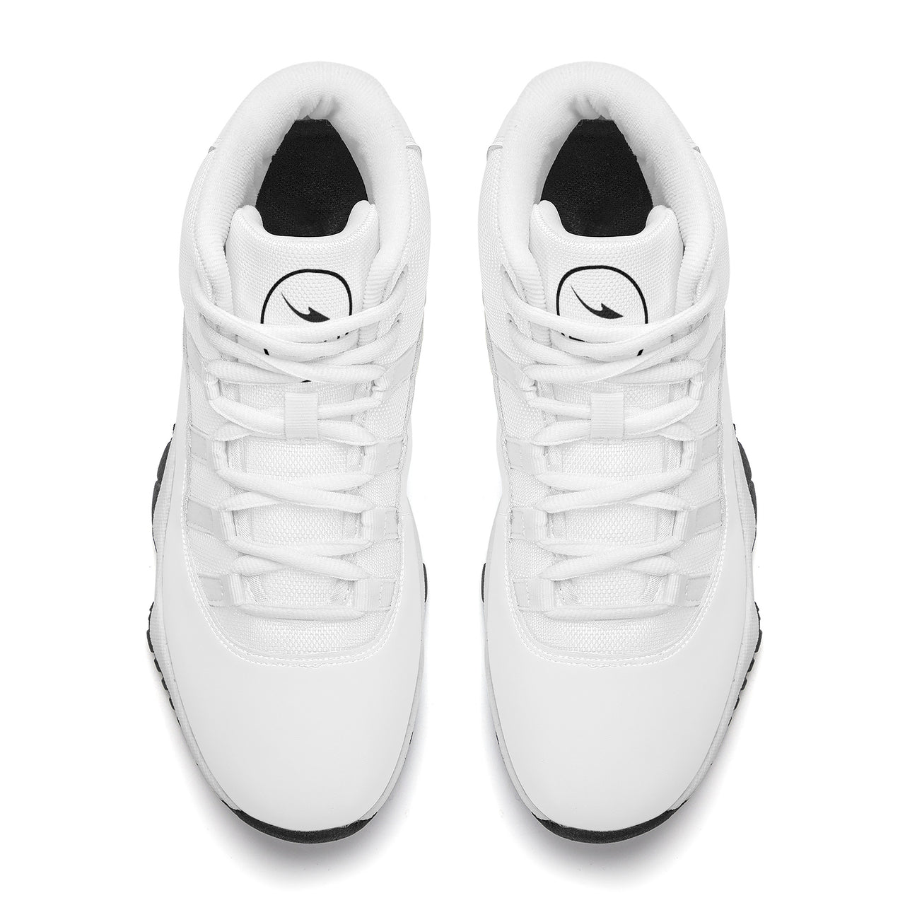 OOTO - High Top Retro Sneakers - FLAG WHITE - 1 COLOR -