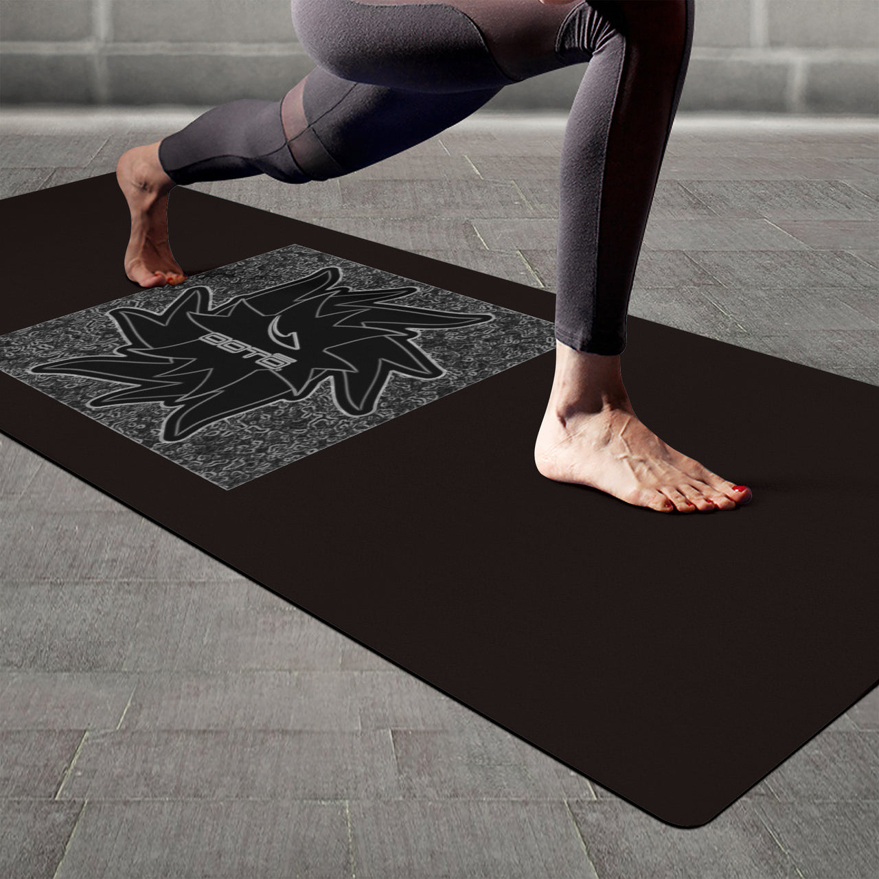 OOTO - Yoga Mat - Dark Crawling Sun