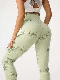 Thumbnail for Printed High Waist Active Leggings - T - 5 COLORS -