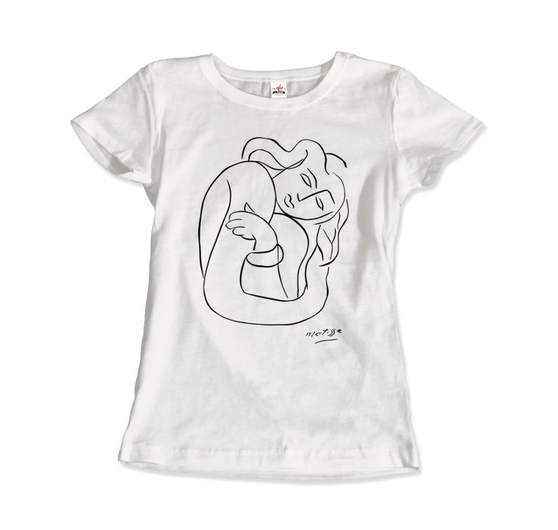 Henri Matisse Pasiphae 1944 Plate 2: Woman With Arms Crossed T-Shirt - 5 COLORS -