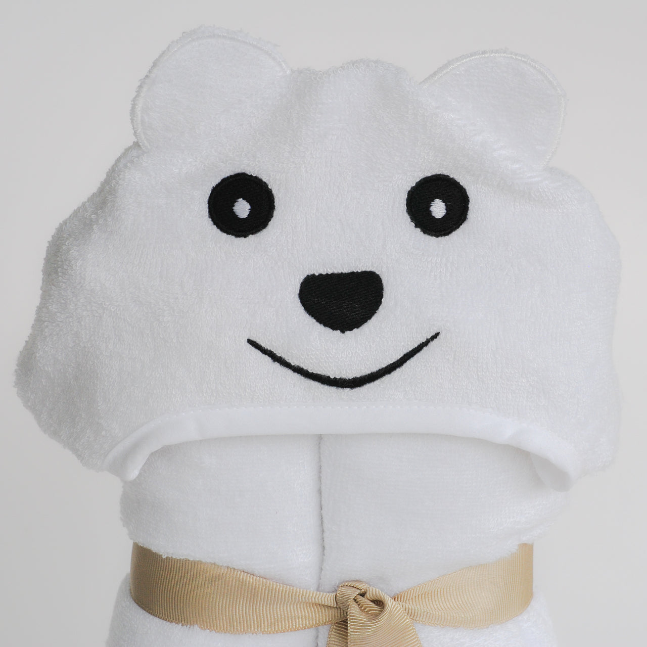 Little Ashkim - Bamboo Rayon Bear Hooded Turkish Towel: Little Kid -