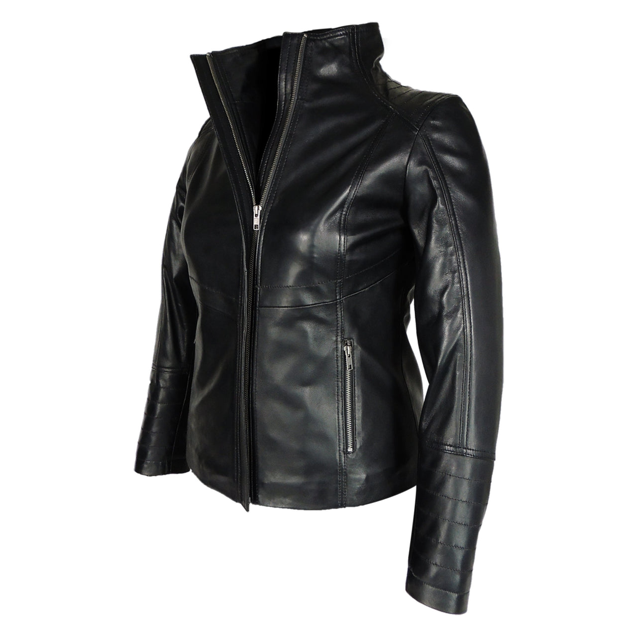 Fadcloset - Arra Womens Leather Jacket - 5 COLORS -