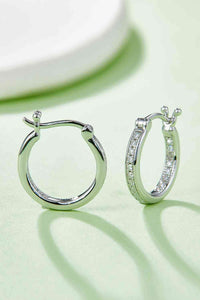 Thumbnail for Adored Moissanite 925 Sterling Silver Earrings