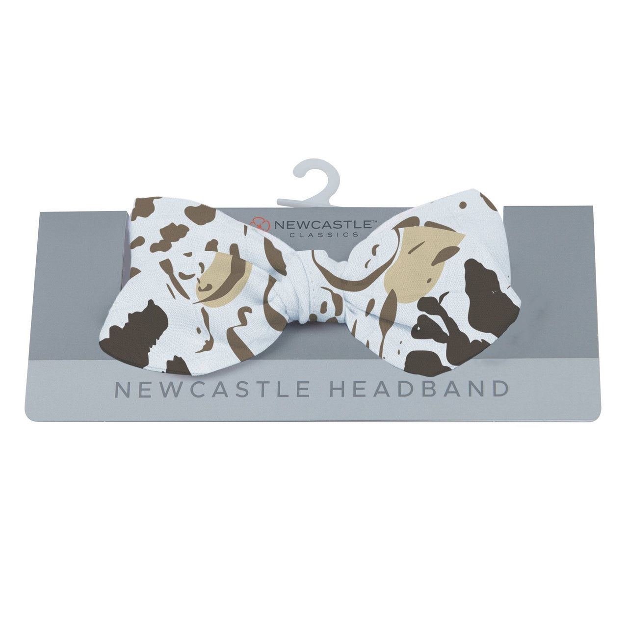 Newcastle - Animal Print Bamboo Baby Headband -