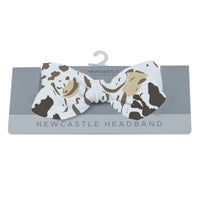 Thumbnail for Newcastle - Animal Print Bamboo Baby Headband -