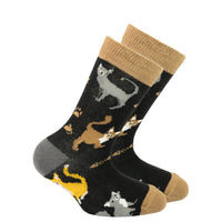 Thumbnail for Kids Mrs. Kitty Socks - 1 SIZE FITS ALL - 1 COLOR -