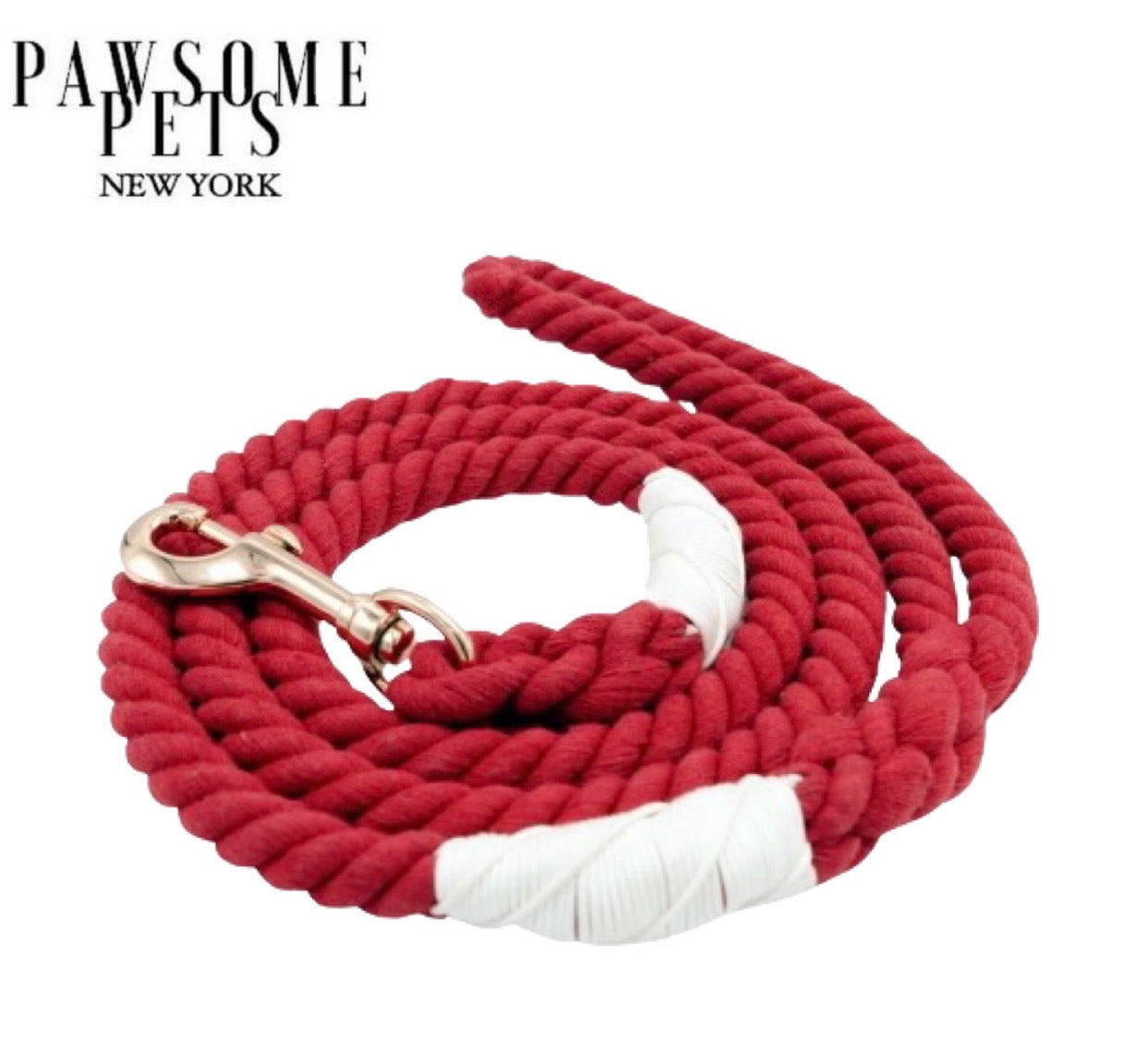 Rope Leash - Spainish Red -