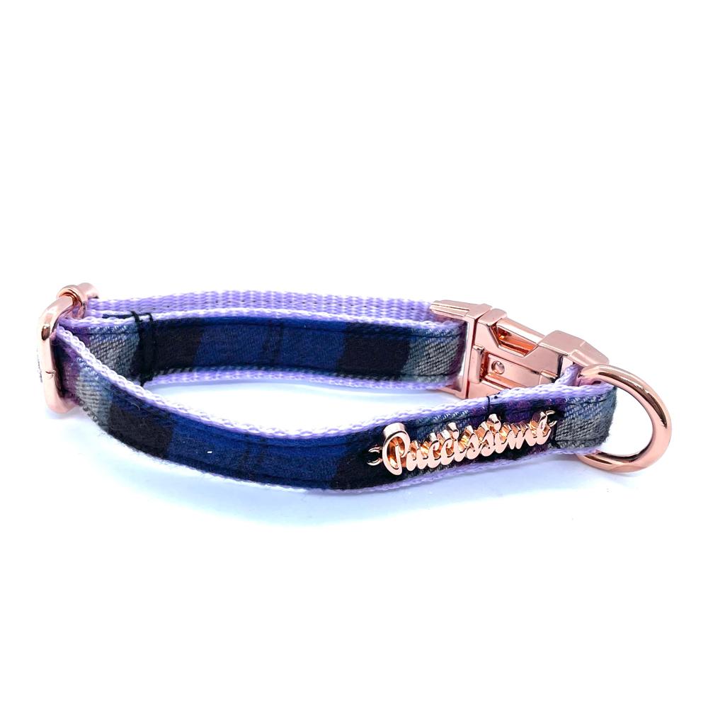 Puccissime - Heather Tartan Collar - 4 SIZES -