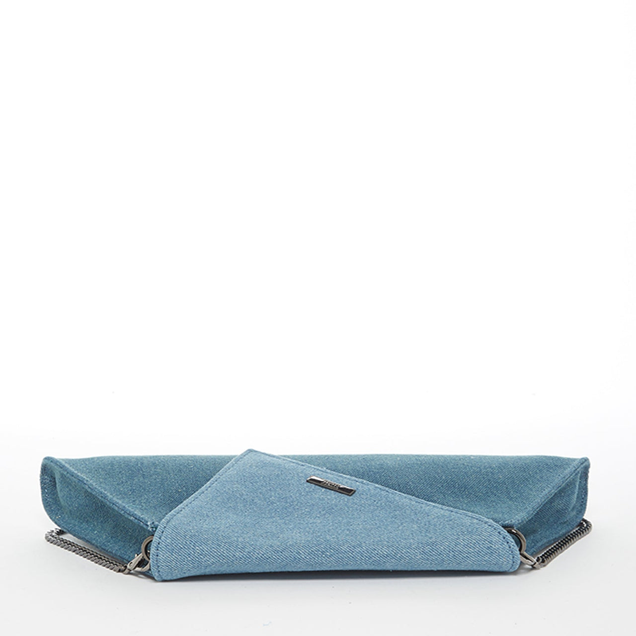 Angelica Denim Clutch Two Tone -