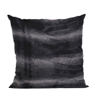 Thumbnail for Plutus Black Graphite Furever Animal Faux Fur Luxury Throw Pillow - 10 SIZES -