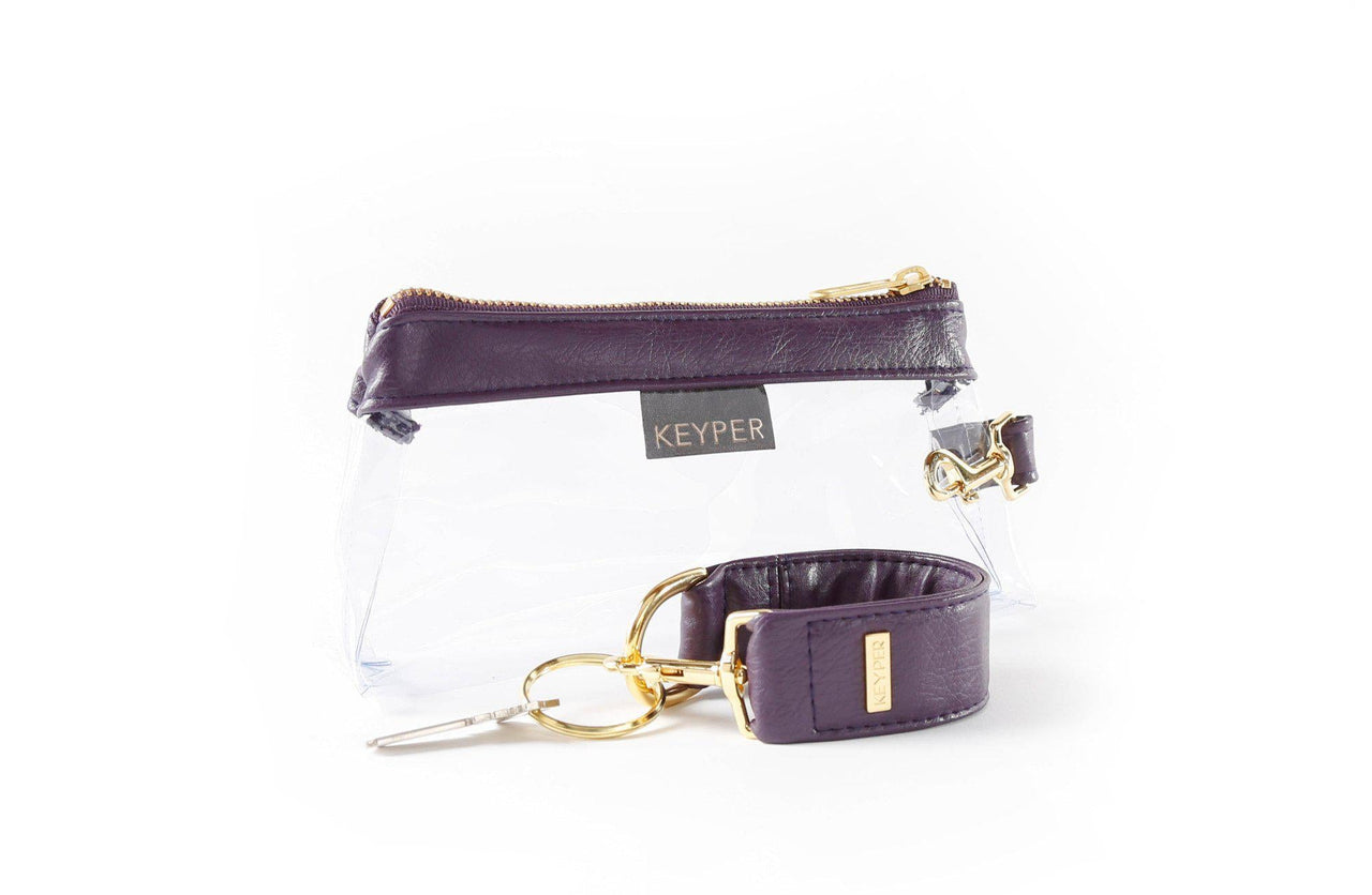 Keyper - Pretty Purple SIGNATURE 2-Piece KEYPIT Set • Wristlet - 6 OPTIONS -