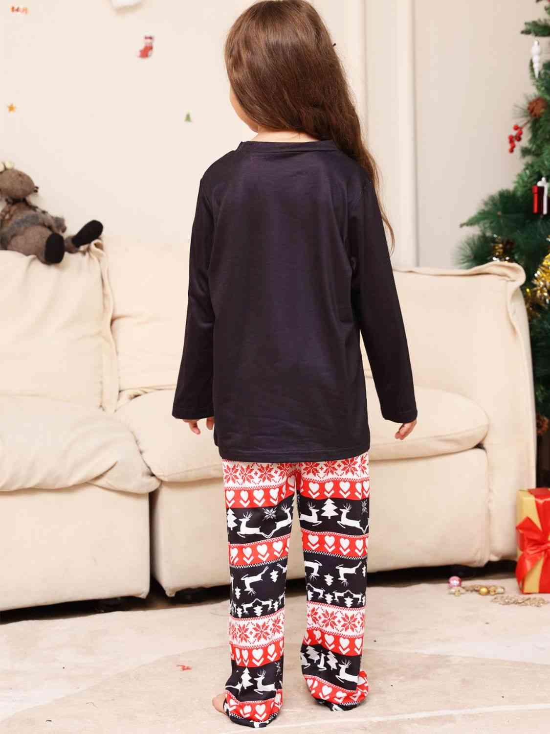 TODDLERS MERRY CHRISTMAS Graphic Top and Pants Set - T -