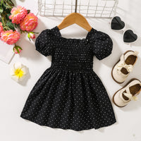 Thumbnail for Printed Square Neck Smocked Dress - T - 5 SIZES - 5 COLORS -