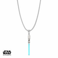 Thumbnail for Mister - Star Wars™ Lightsabre Necklace - AWWW, I WANT A LIGHT SABRE - 7 CHAIN LENGTHS -