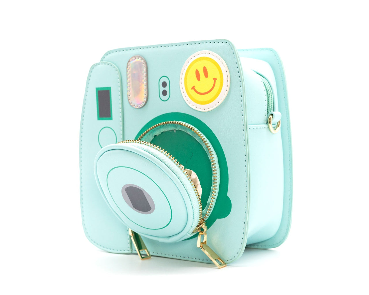 Oh Snap Instant Camera Handbag - Minty Blue -