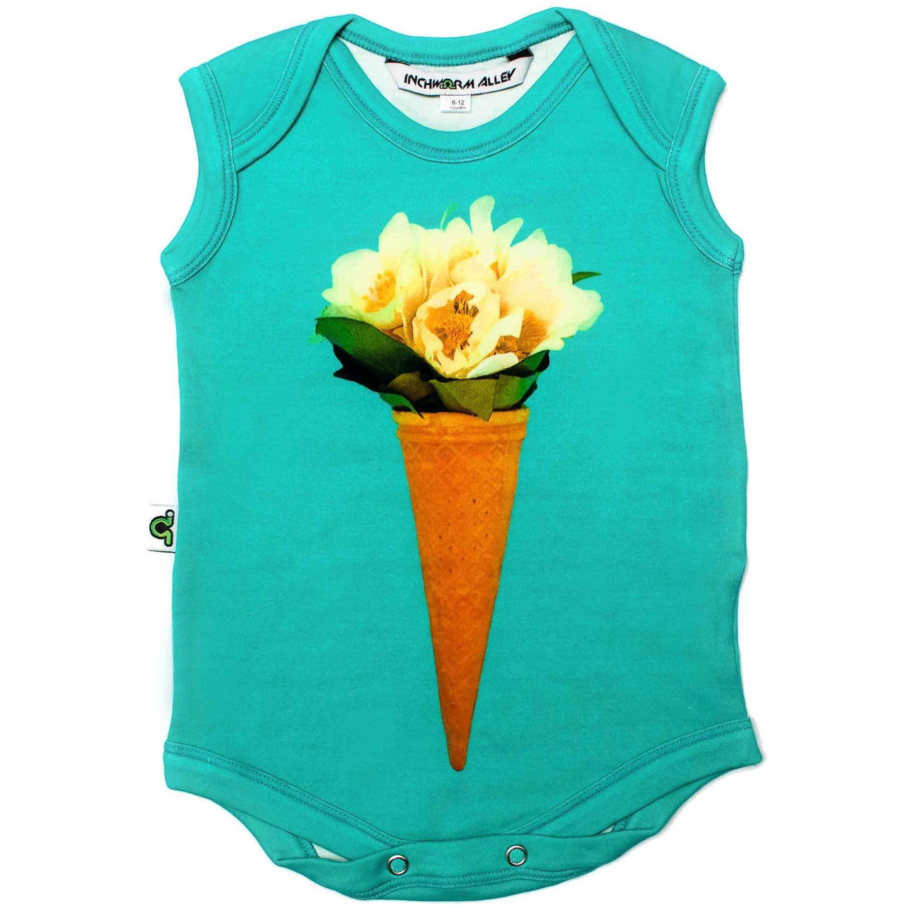 Bodysuit - Sleeveless - Ice Cream Bouquet - 1 COLOR