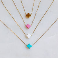 Thumbnail for So Very Blessed Cross Necklace - 4 COLORS -