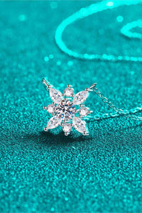 Thumbnail for Moissanite Rhodium-Plated Necklace