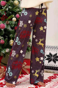 Thumbnail for Christmas Straight Leg Pants - T - 3 COLORS -