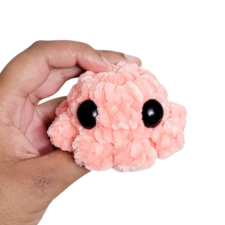 Plum Pop Studios - Mini Crochet Octopus Plushies - 9 COLORS -