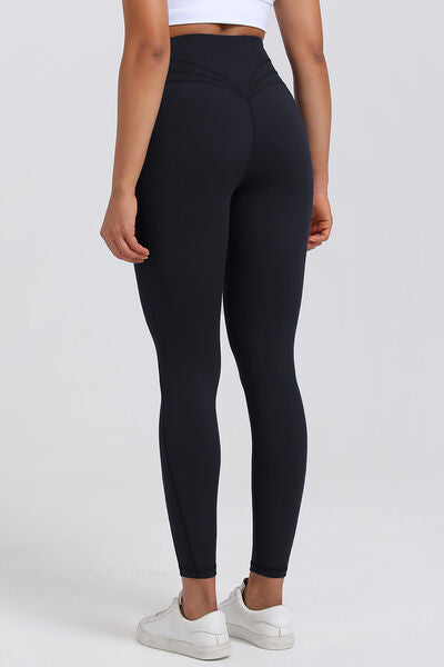 High Waist Active Leggings - T - 7 COLORS -