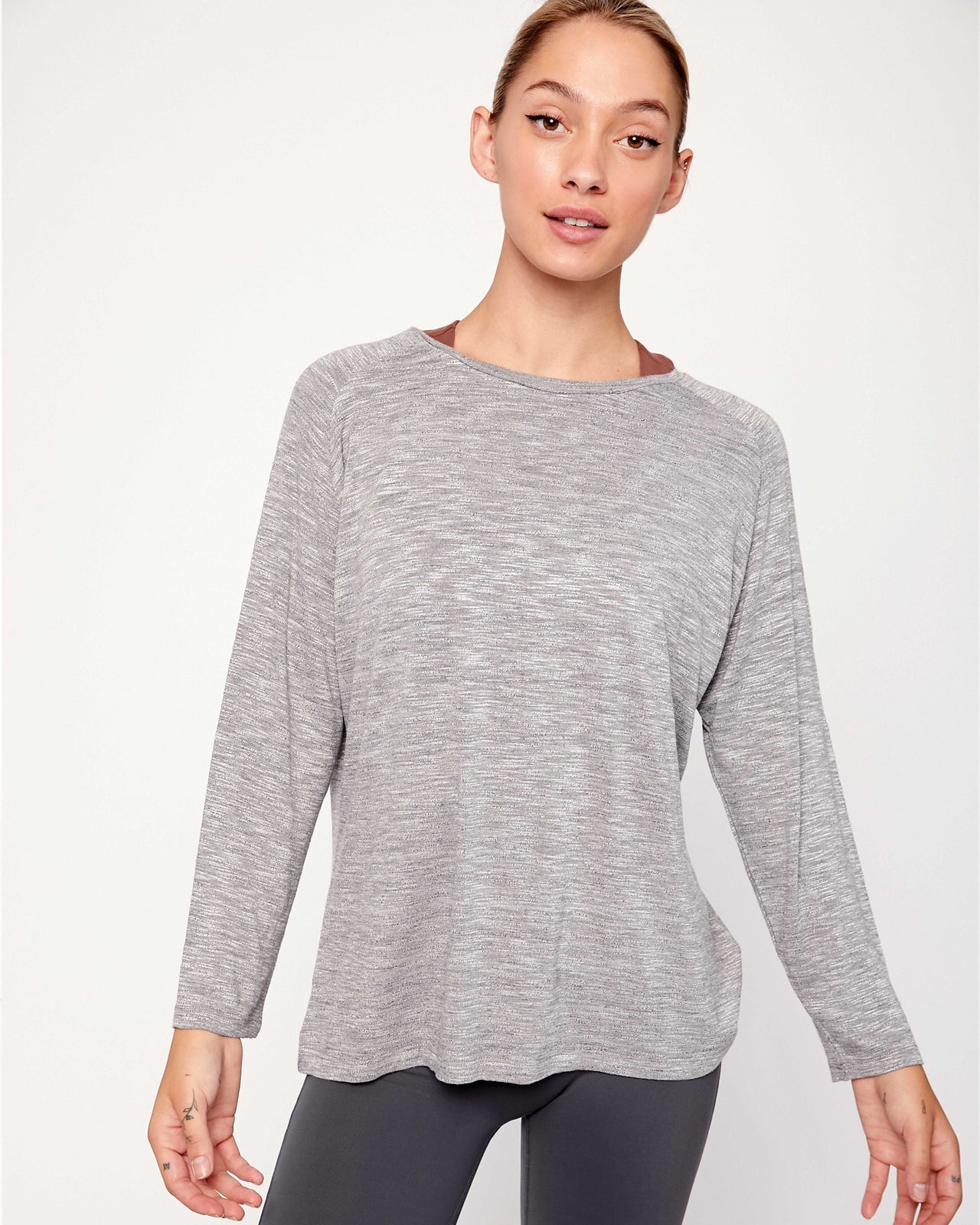 Rebody - Kim Heathered Pullover - 1 COLOR -