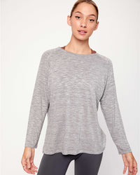 Thumbnail for Rebody - Kim Heathered Pullover - 1 COLOR -