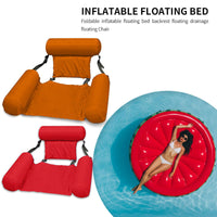 Thumbnail for Summer Inflatable Water Hammock / Chair / Lounger - Air Mattresses - Bed Beach Water Sports Lounger Chair - [5-9 DAY DELIVERY] - PVC - 6 COLORS -