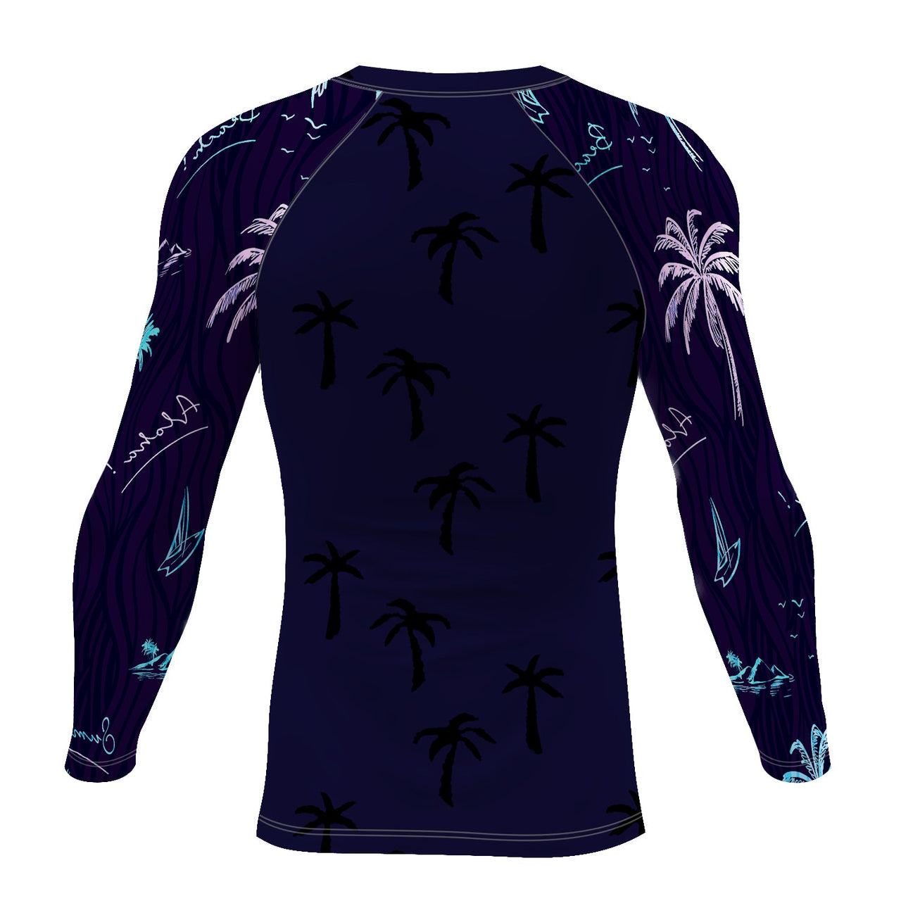 FYC - Men's Find Your Coast Aloha Adventure Performance Rash Guard UPF 40+ - 1 COLOR -