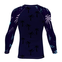 Thumbnail for FYC - Men's Find Your Coast Aloha Adventure Performance Rash Guard UPF 40+ - 1 COLOR -