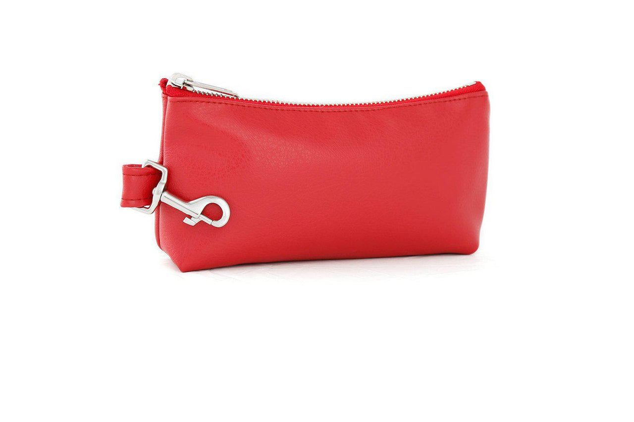 Keyper - Perfect Red Vegan Leather 4 PC WRISTLET SET - 2 OPTIONS -