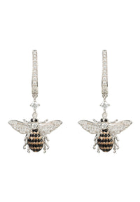 Thumbnail for LATELITA - Honey Bee Drop Earrings Silver -