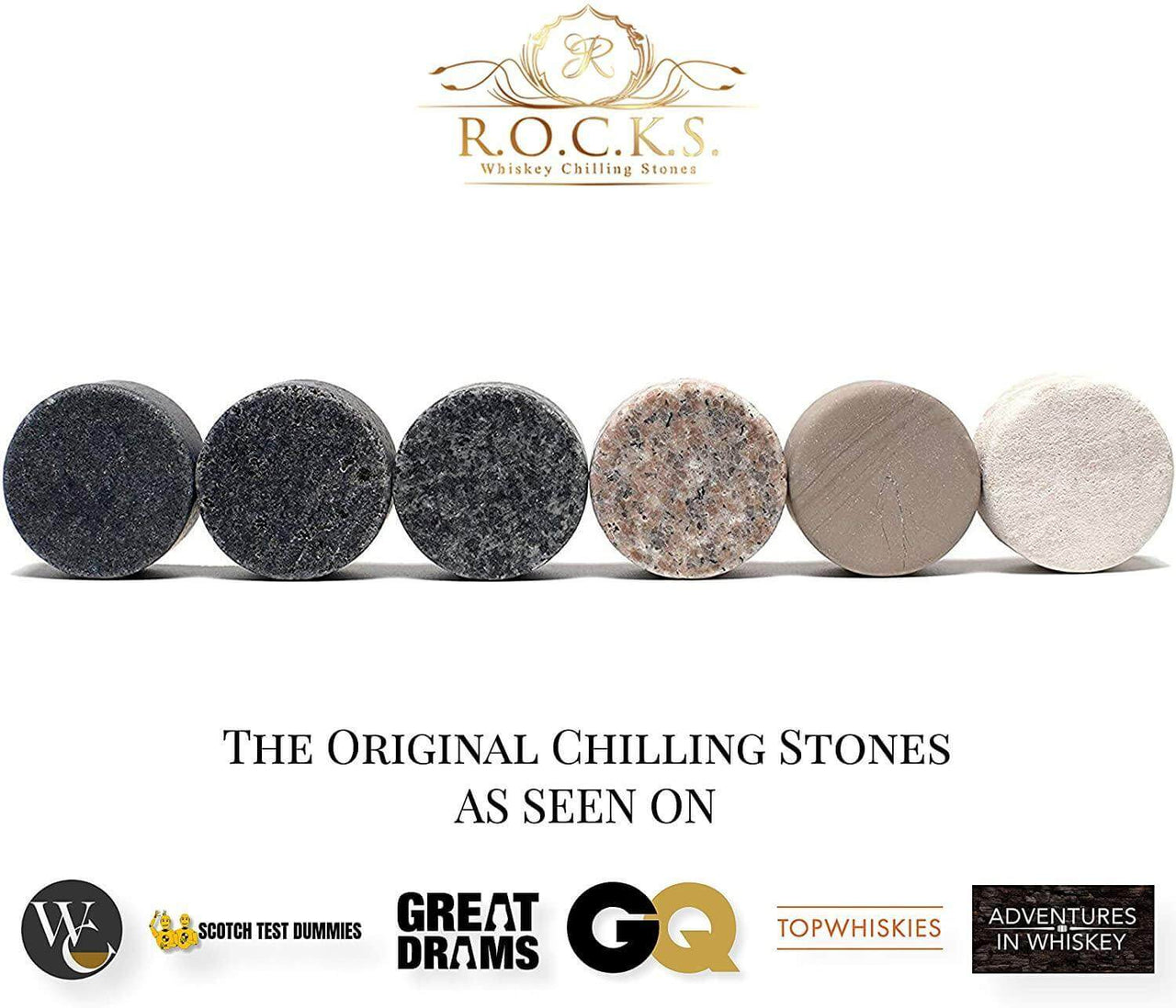 The Original Rocks - Whiskey chilling stones