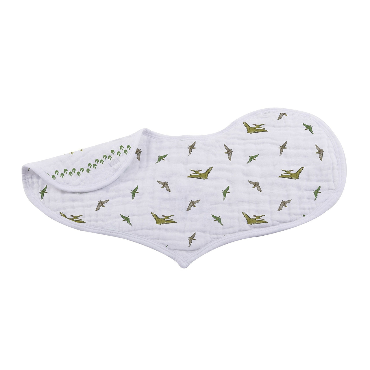 Newcastle - Dino Days Cotton Burp Cloth Bib 2PK -