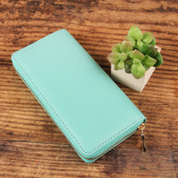 Thumbnail for Riah Fashion - Classic Single Zipper Wallet - 13 COLORS -