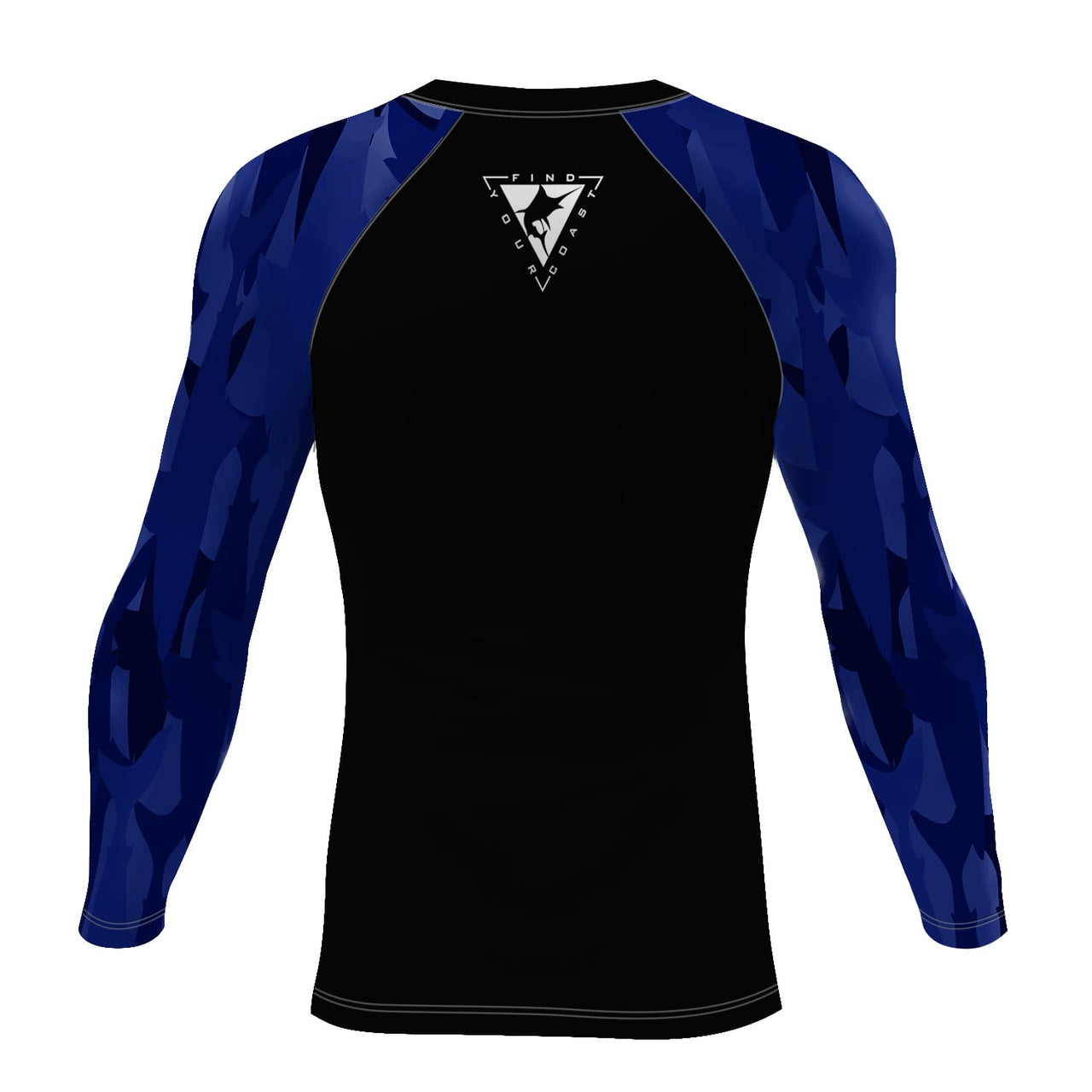 FYC - Men's Blue Coast Sleeve Performance Rash Guard UPF 40+ - 1 COLOR -