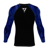 Thumbnail for FYC - Men's Blue Coast Sleeve Performance Rash Guard UPF 40+ - 1 COLOR -