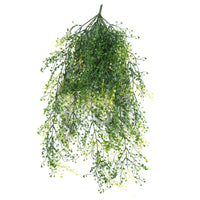 Thumbnail for Artificial Hanging Plant (Mixed Green String of Pearls) UV Resistant 90cm -