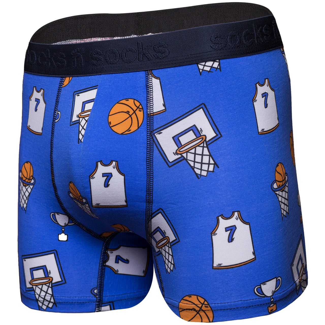 Men's Basketball Boxer Brief - 1 COLOR -