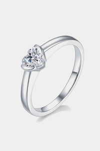 Thumbnail for Moissanite 925 Sterling Silver Solitaire Ring